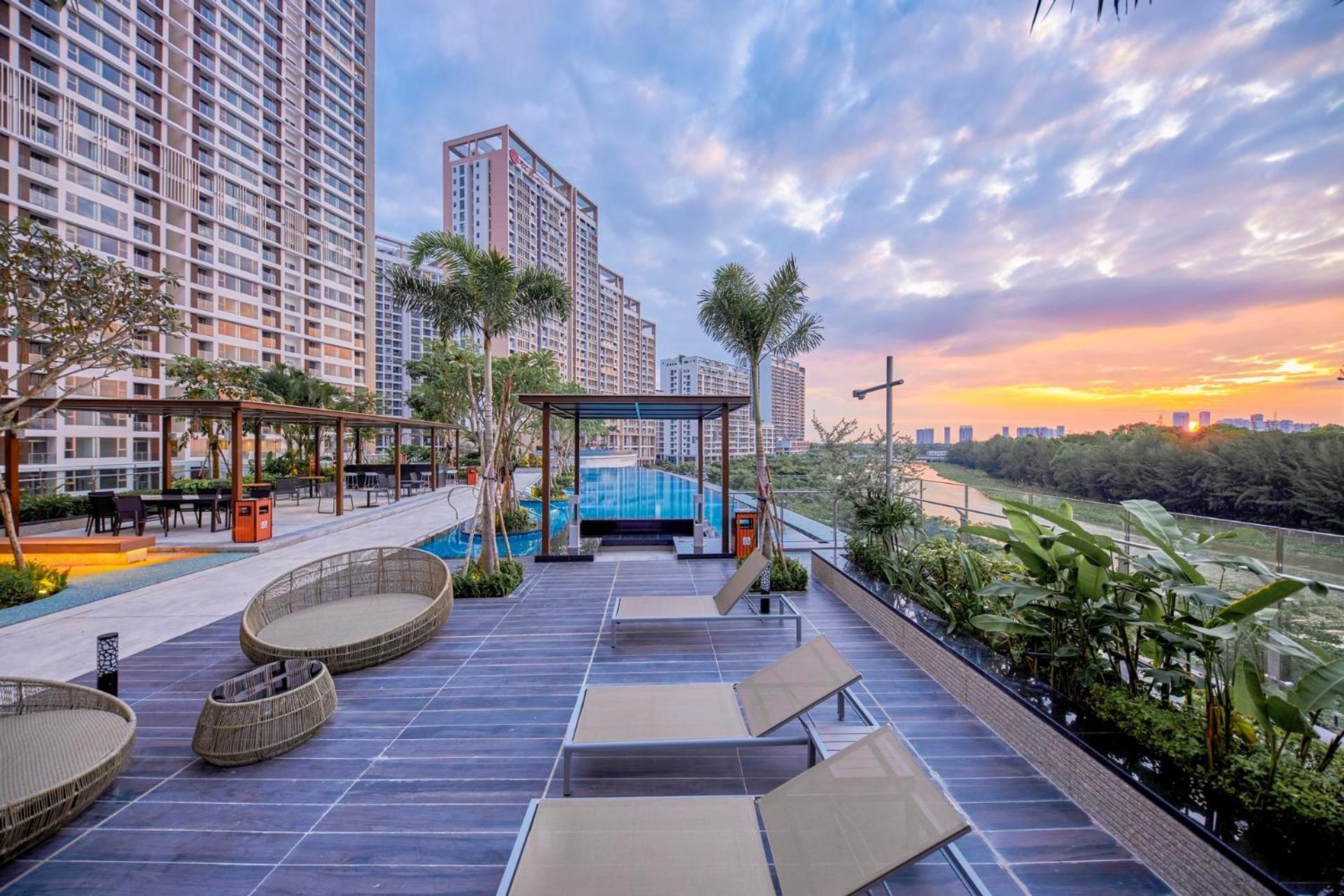 The Peak Midtown Twobedroom With Balcony Ho Şi Min Dış mekan fotoğraf