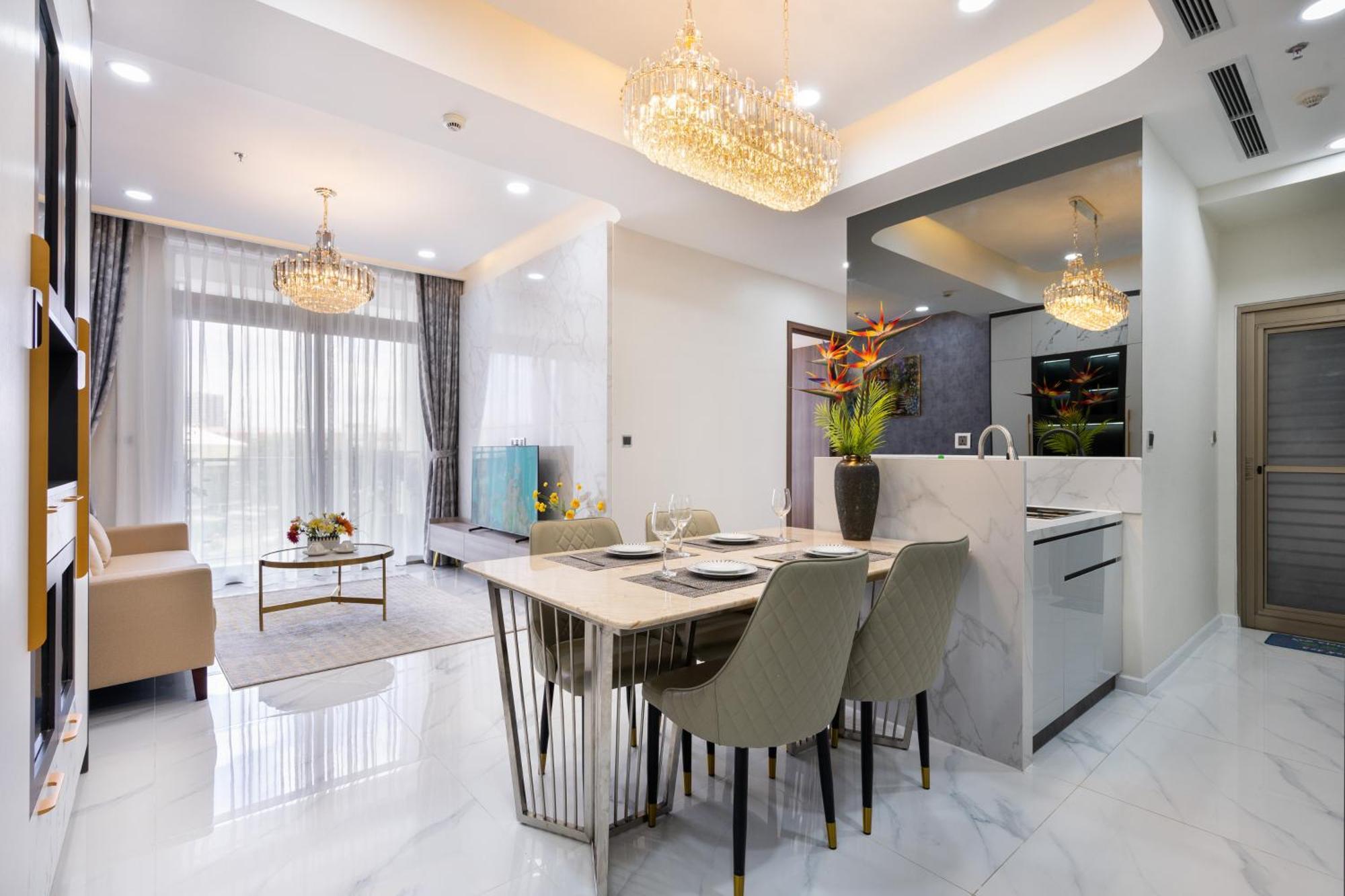 The Peak Midtown Twobedroom With Balcony Ho Şi Min Dış mekan fotoğraf