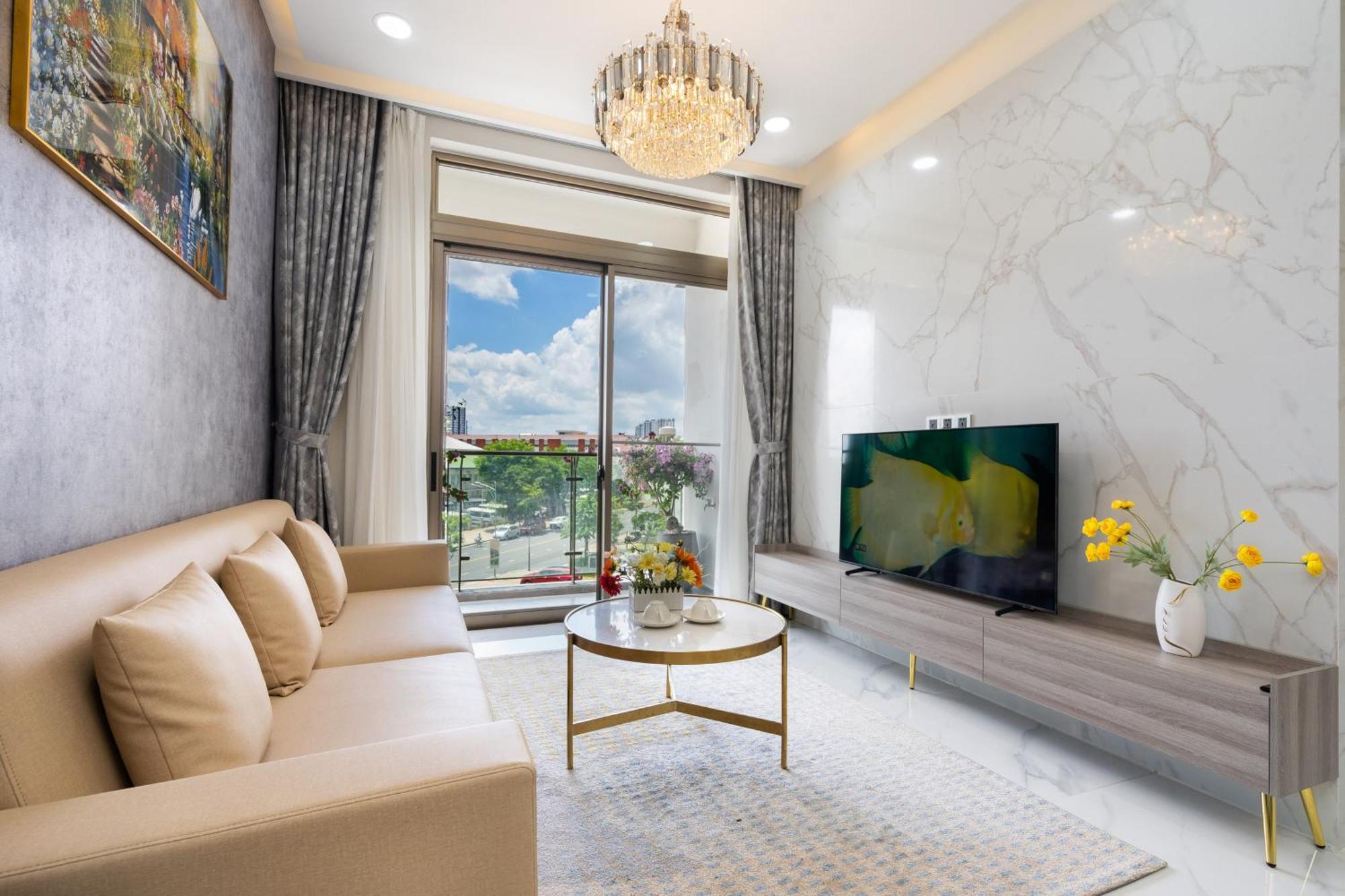 The Peak Midtown Twobedroom With Balcony Ho Şi Min Dış mekan fotoğraf