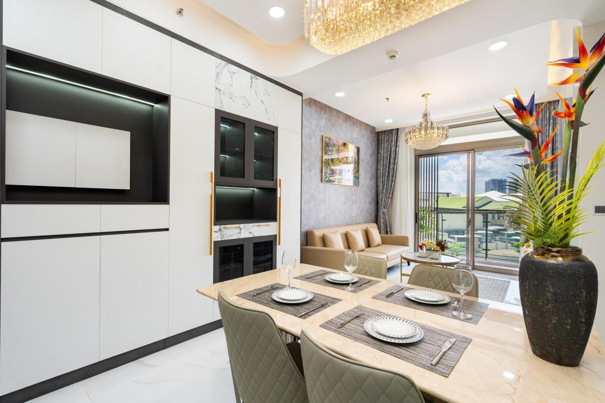 The Peak Midtown Twobedroom With Balcony Ho Şi Min Dış mekan fotoğraf
